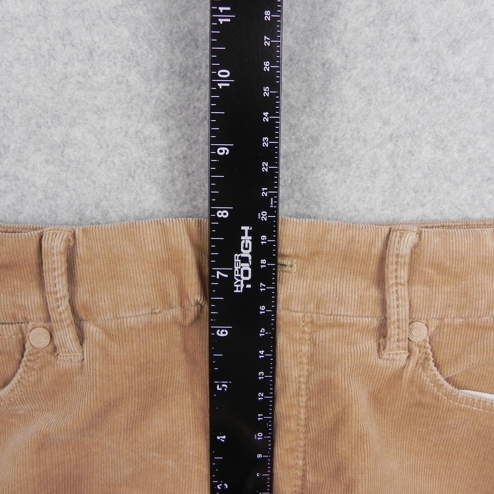 Talbots Jeans Womens 0 Slim Ankle Frayed Hem Flawless Five-Pocket Corduroy Pants - Picture 8 of 12